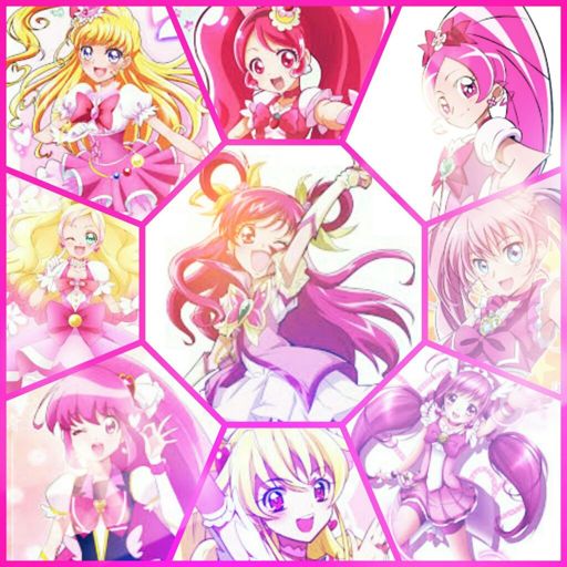 Pink Precures! | Glitter Force™ Amino