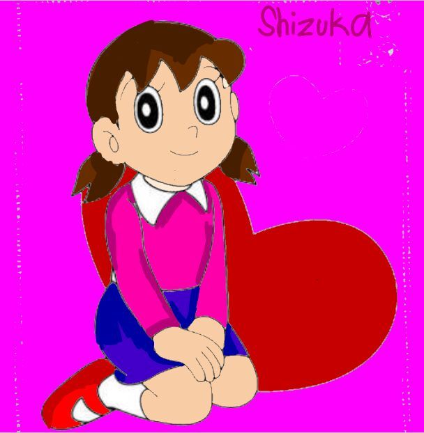 Shizuka draw by me | Doraemon... Amino