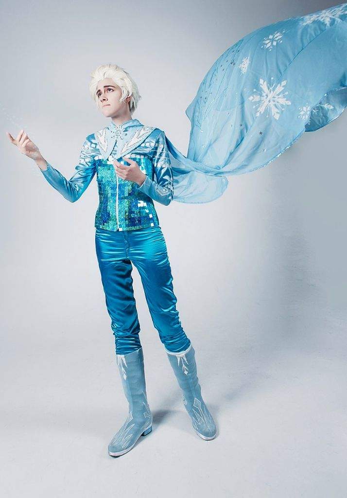 male elsa costume