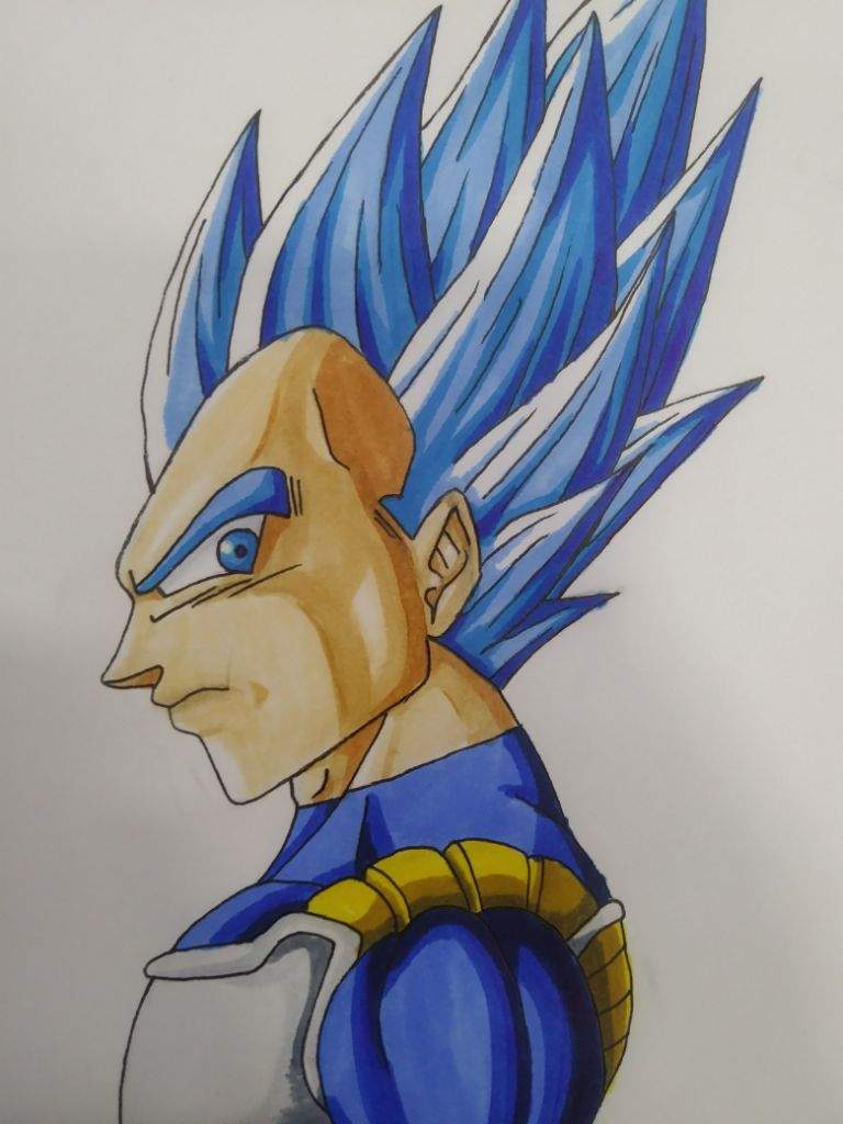 Drawing Vegeta, Goku, Trunks and Gohan in their latest form ...