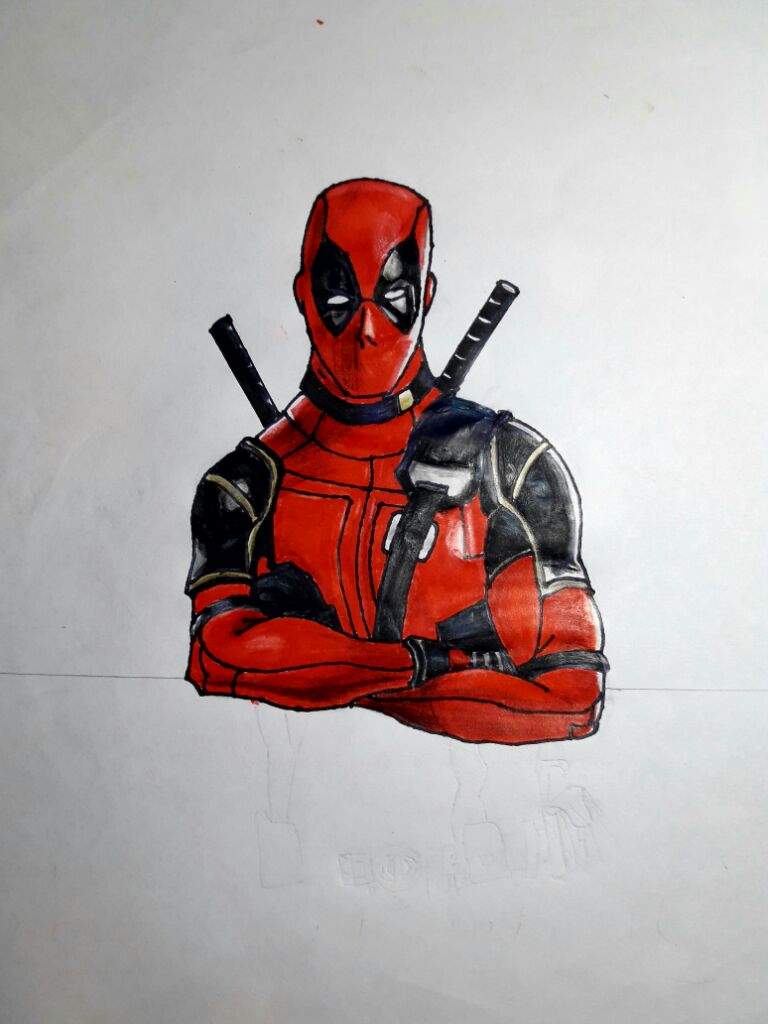 Dibujo de Deadpool | •Cómics• Amino