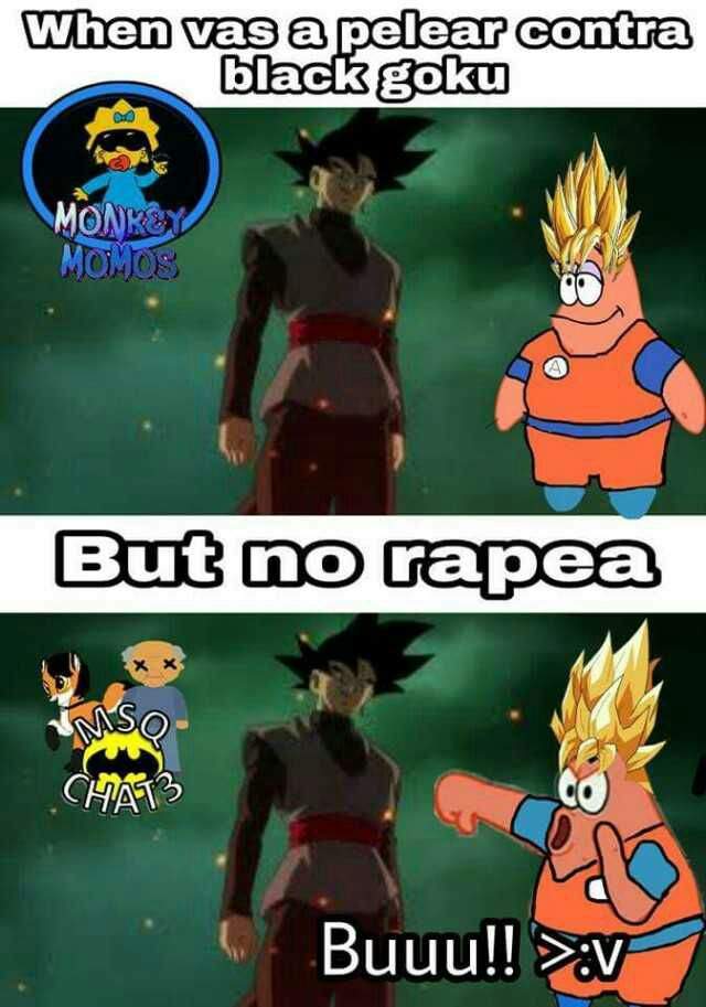 Los memes de black goku xD | Dragon Ball Z🈴 Amino