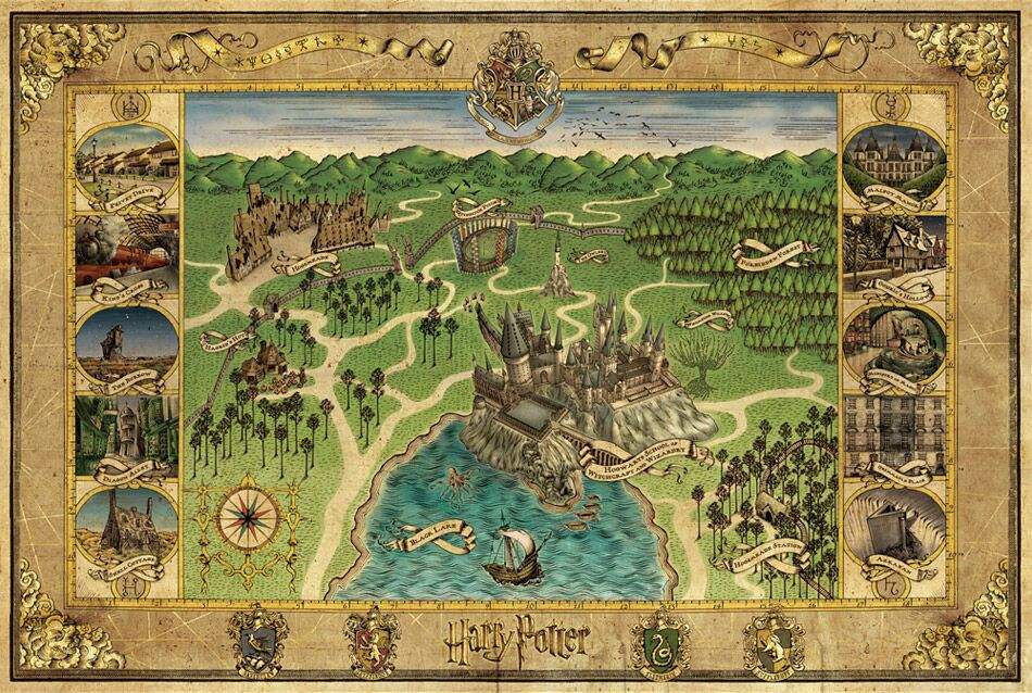 hogwarts legacy leaked map