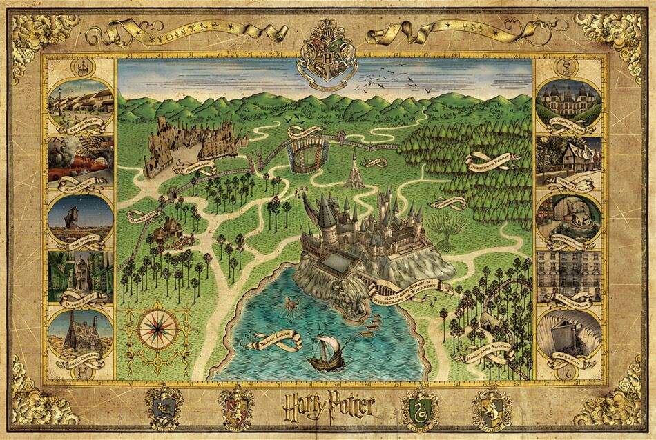 Mapas De Hogwarts E Seu Universo HARRY POTTER Amino
