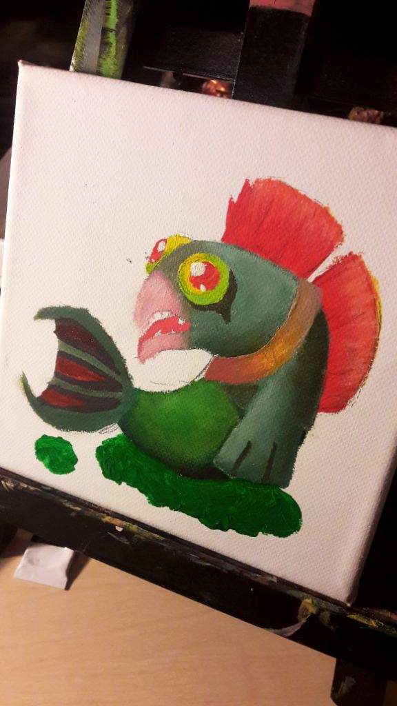 Salmon run Chum painting | Splatoon Amino