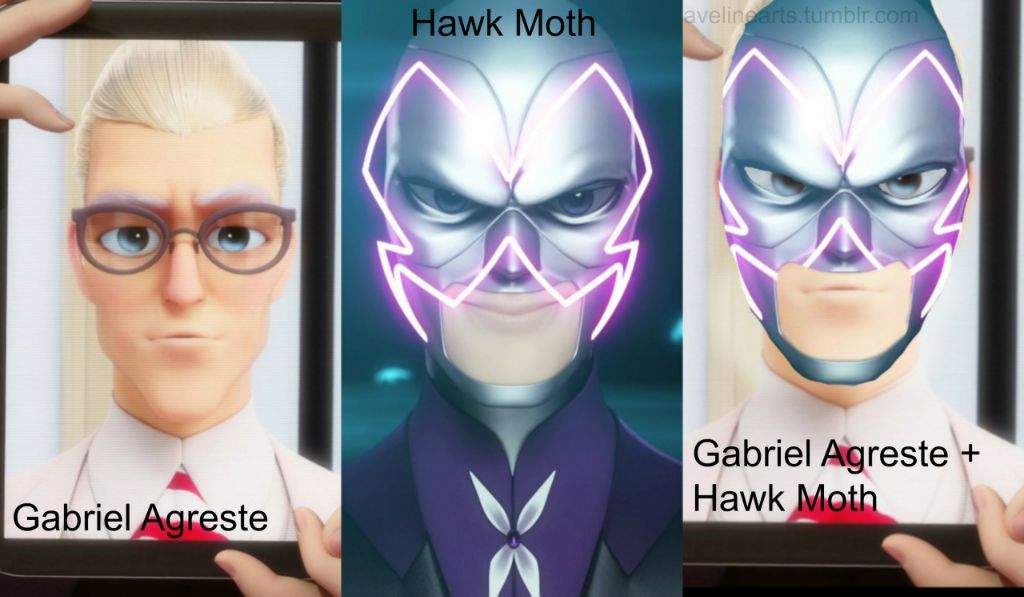 Hawkmoth Is Adrien S Dad Miraculous Amino