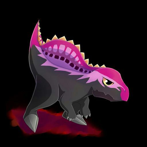 dinosaur with a crown of horns