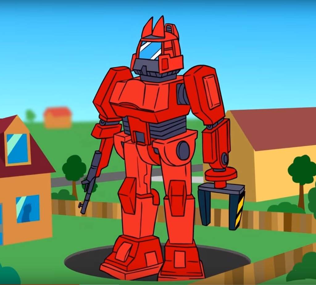 red shiny robots of vortis red shiny robots of vortis