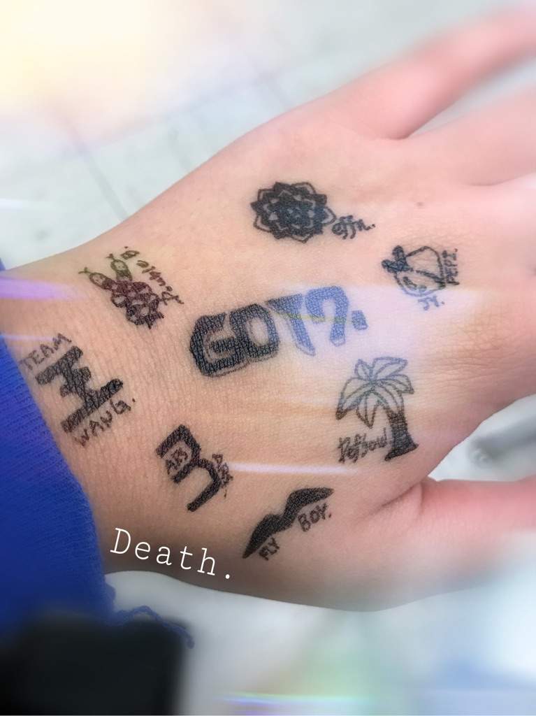 Tattoo(?) Of GOT7 | GOT7 Amino