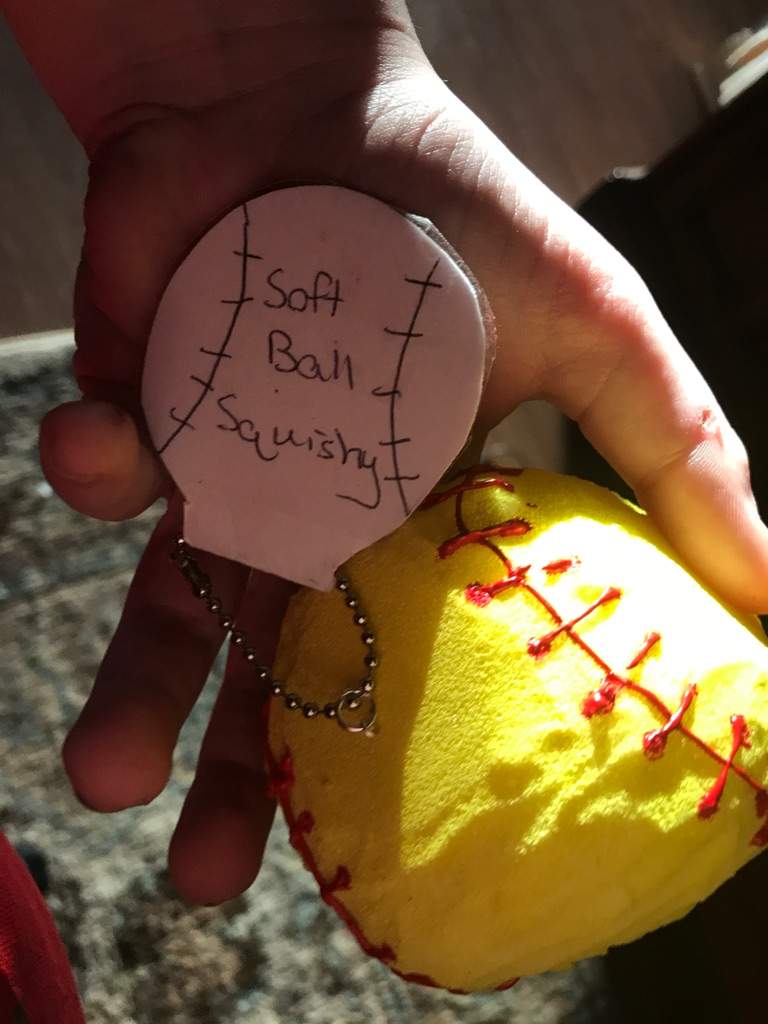 Softball squishy Homemade Squishy Amino Amino