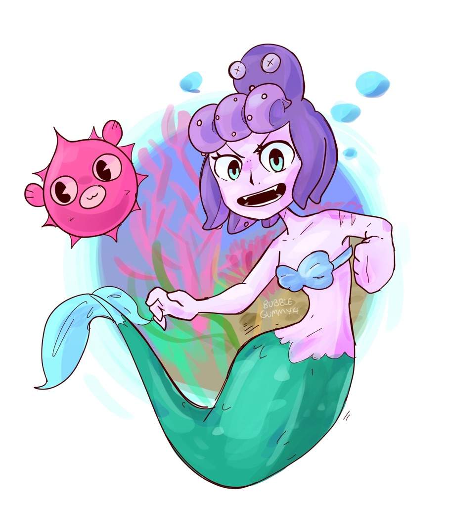 cuphead mermaid