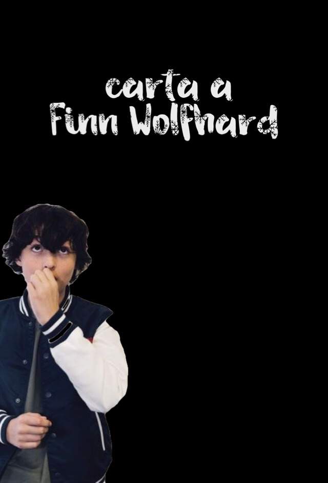 Carta Para Finn Wolfhard •finn Wolfhard Fans• Amino