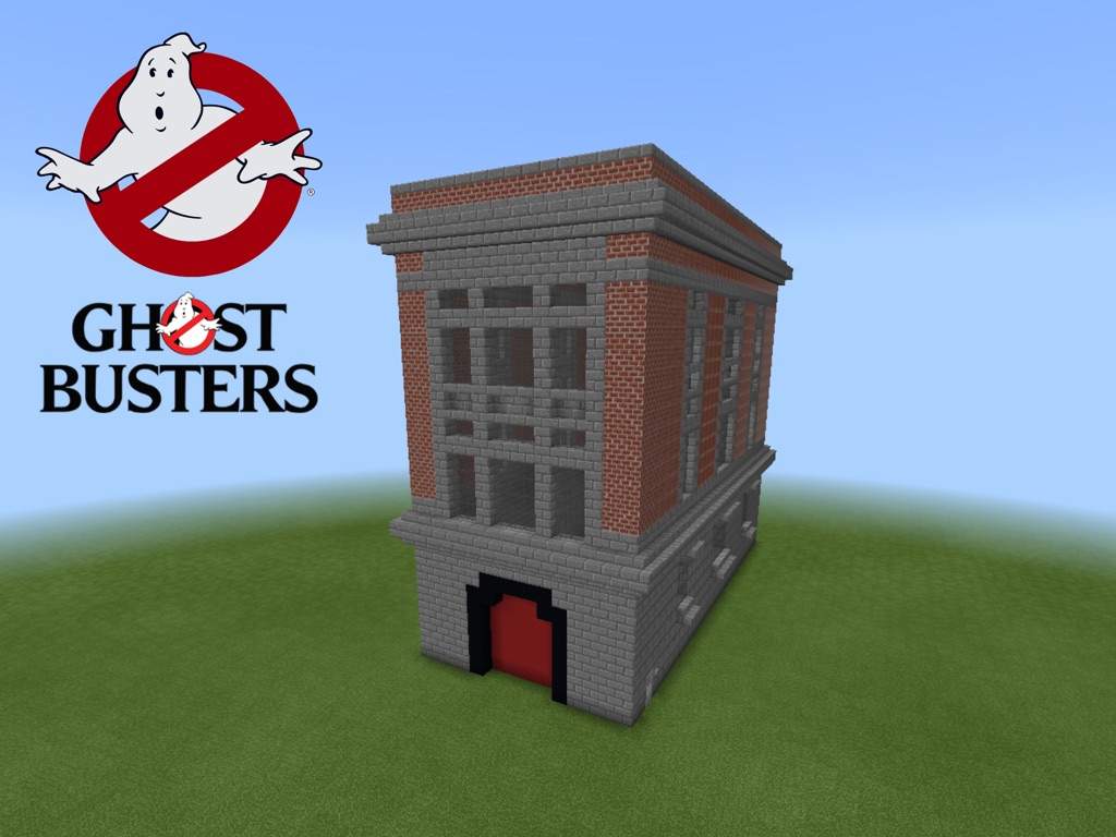 Ghostbusters HQ Cartoon  Movie Houses  2 Minecraft  Amino