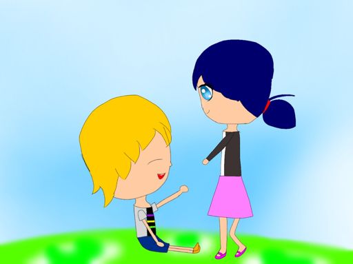 mari and adrien as kids | Wiki | ¡Miraculous Ladybug! Amino