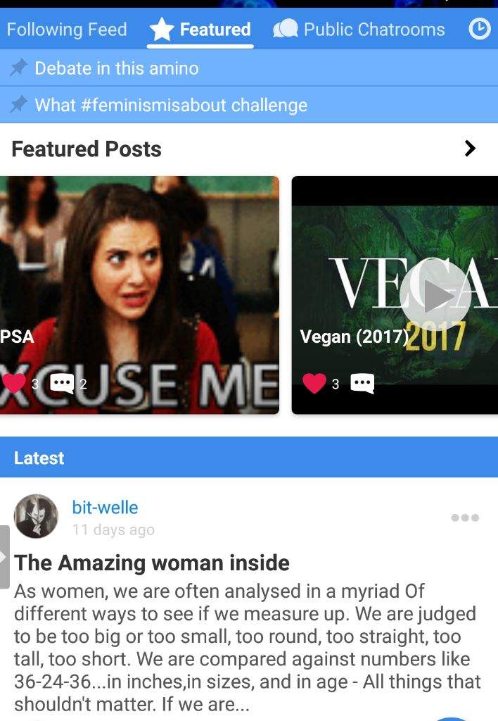 Vegan Feminism Amino Absolute Advertising Amino