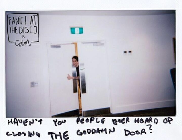 The Door Panic At The Disco Amino