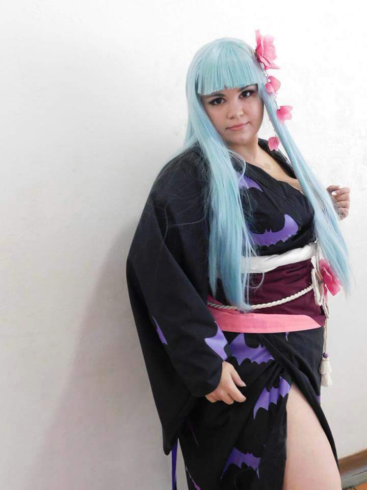 Yukata Morrigan (Darkstalkers) | Cosplay Amino