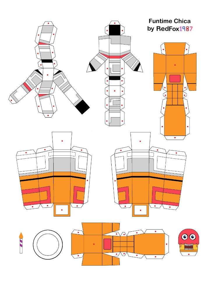 papercraft make your own fnaf character