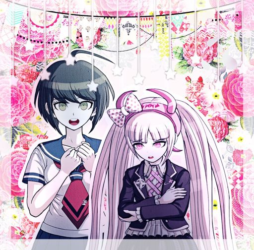 ~Cutesy Komaru~ Komaru and Kotoko Drawing + Edit | Danganronpa Amino