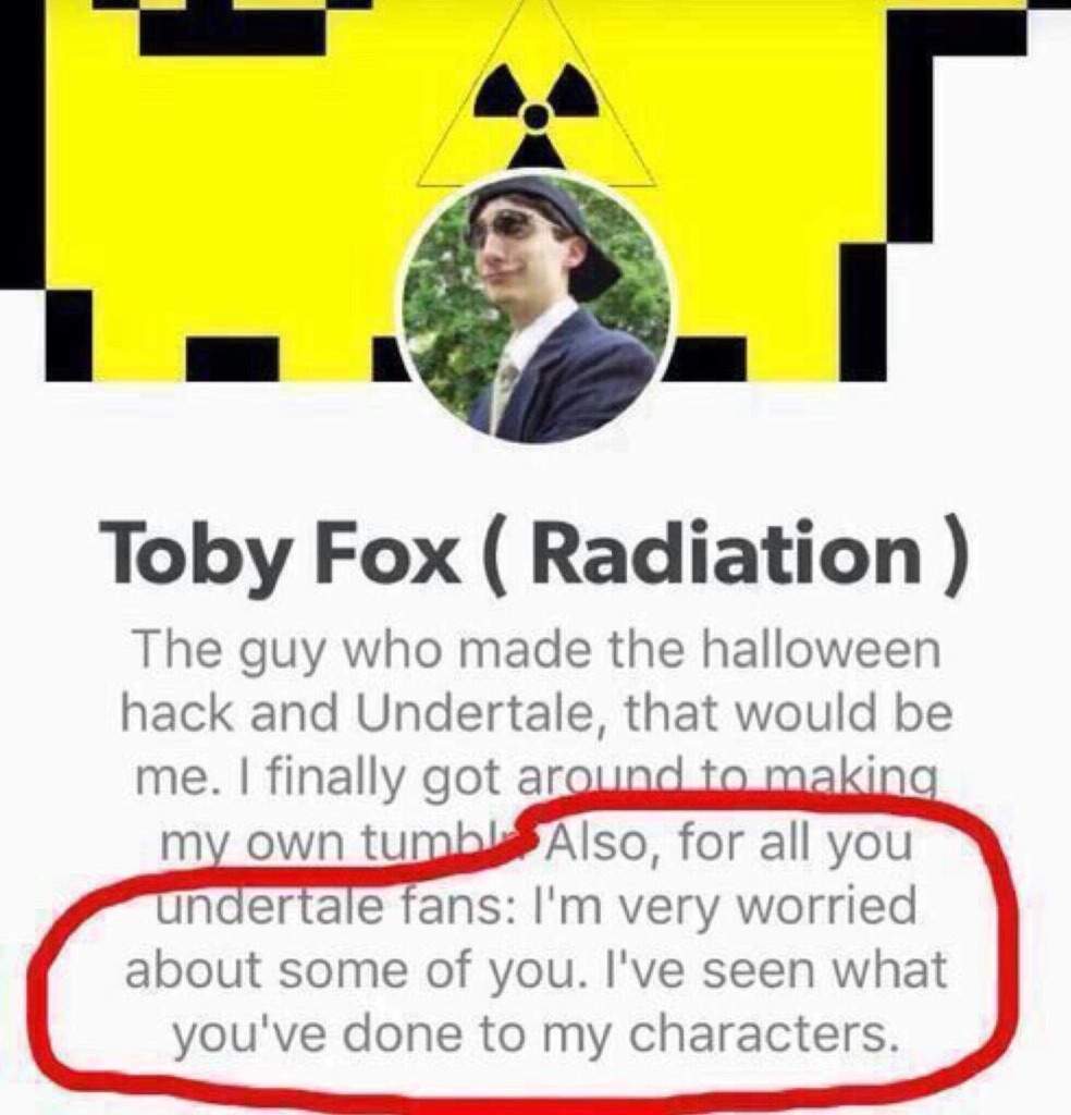 Toby Fox twitter