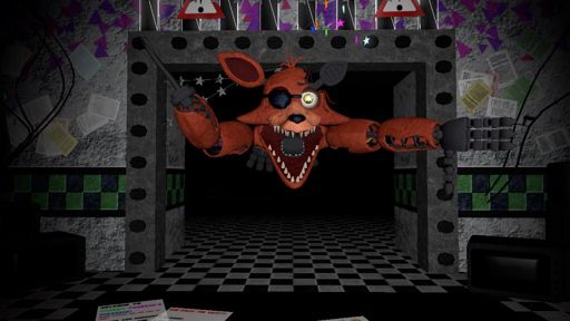 Foxy down the hallway+puppet in the hallway2fo ta price o 1ne | Five ...