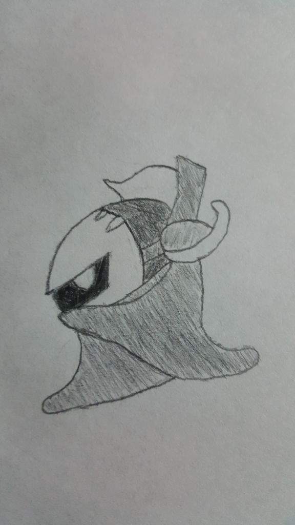 Meta Knight sketch | Kirby Amino