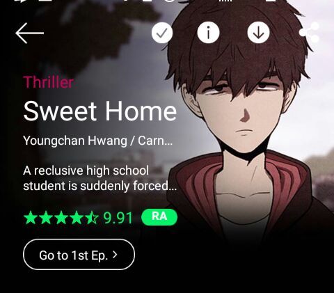 sweet home 2 webtoon