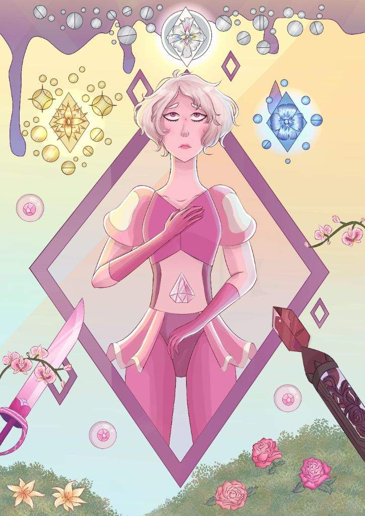 Pink Diamond Fanart Steven Universe Amino