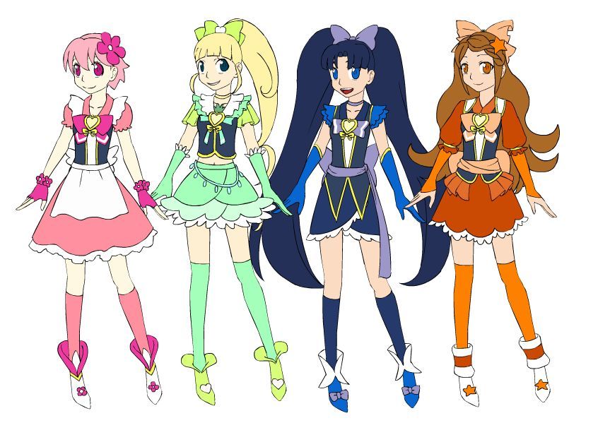 My Wish! Pretty Cure Precure Ocs And Glitter Force Amino