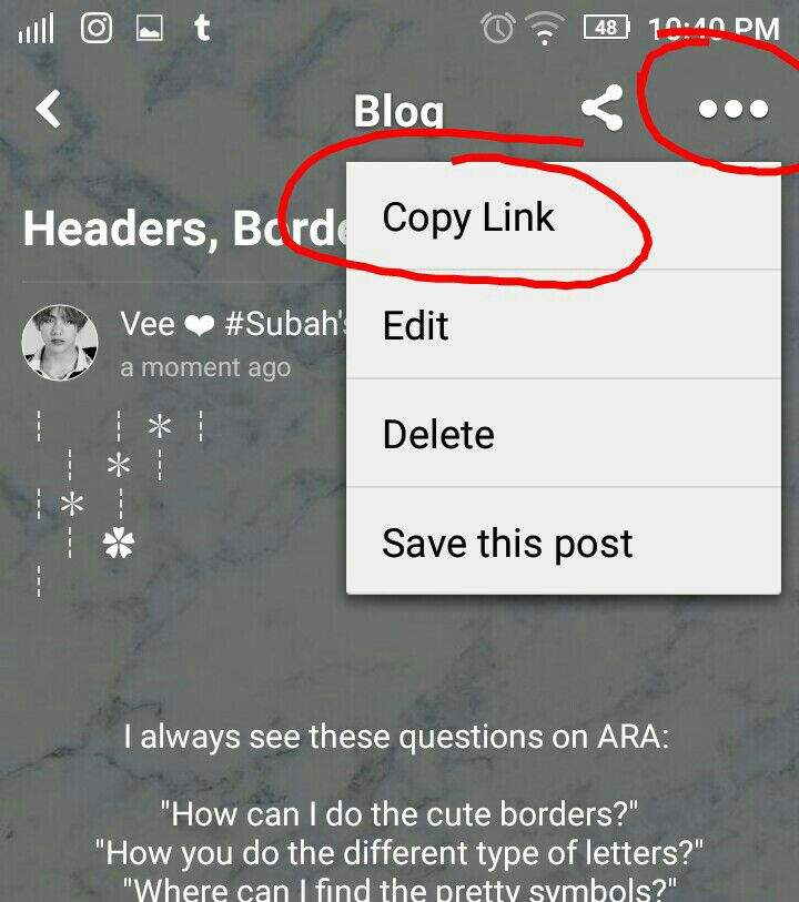 Aesthetic Fonts Copy And Paste Amino