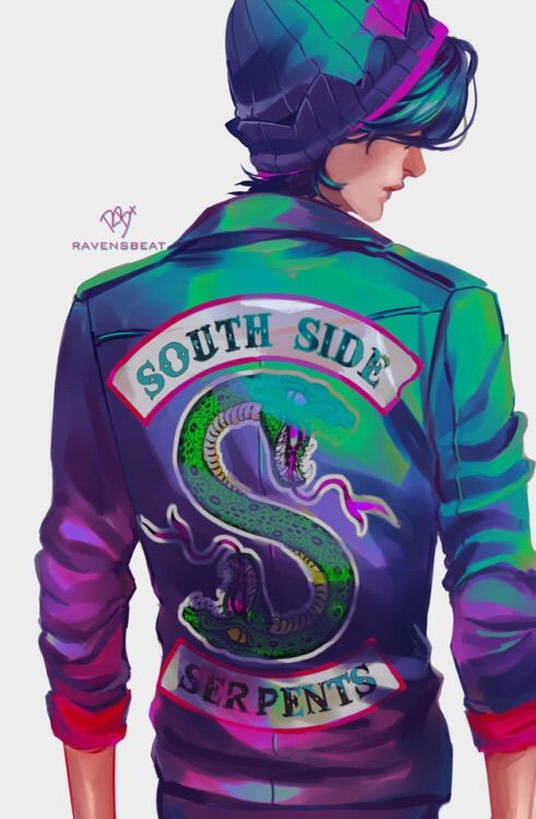Amazon Com Riverdale Giant Southside Serpents Back Patch Arts Crafts Sewing