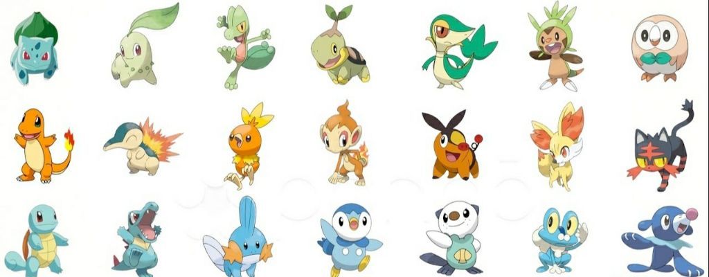 My list of every starter from least favorite to favorite | Pokémon Amino