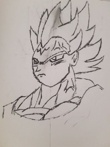 Badly drawn majin vegeta | DragonBallZ Amino