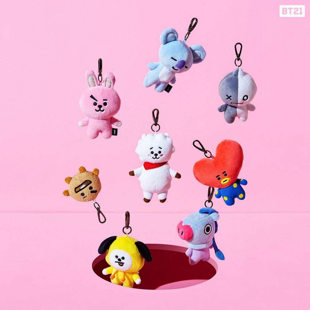 bt21 characters soft toys