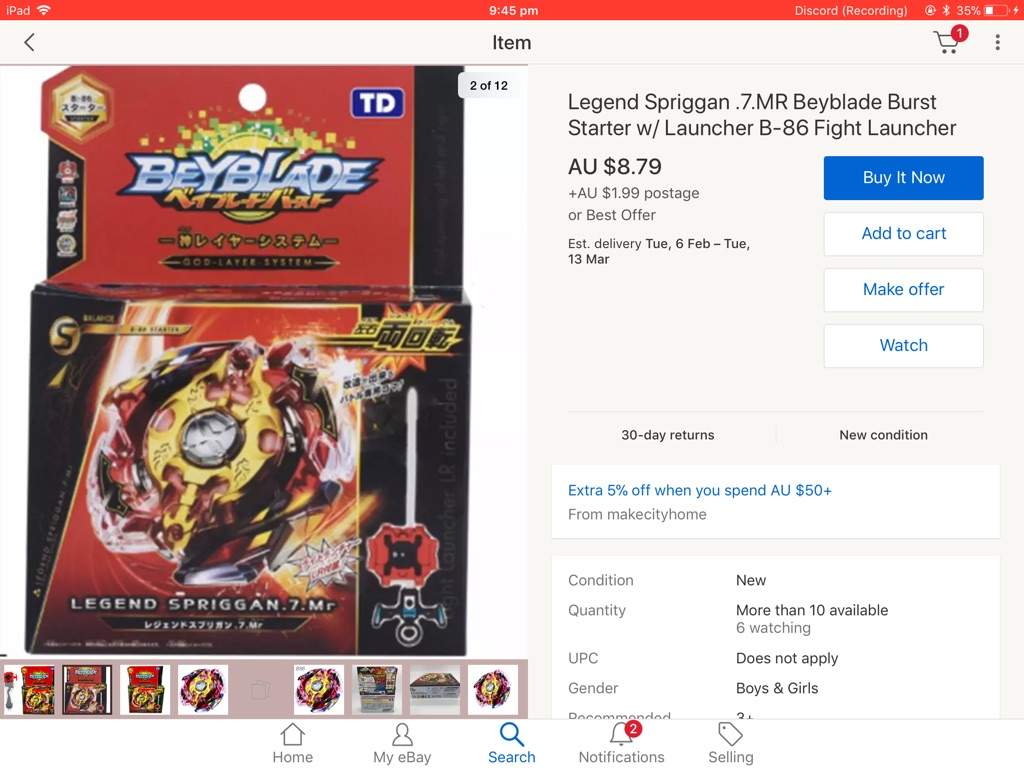 spriggan beyblade flipkart