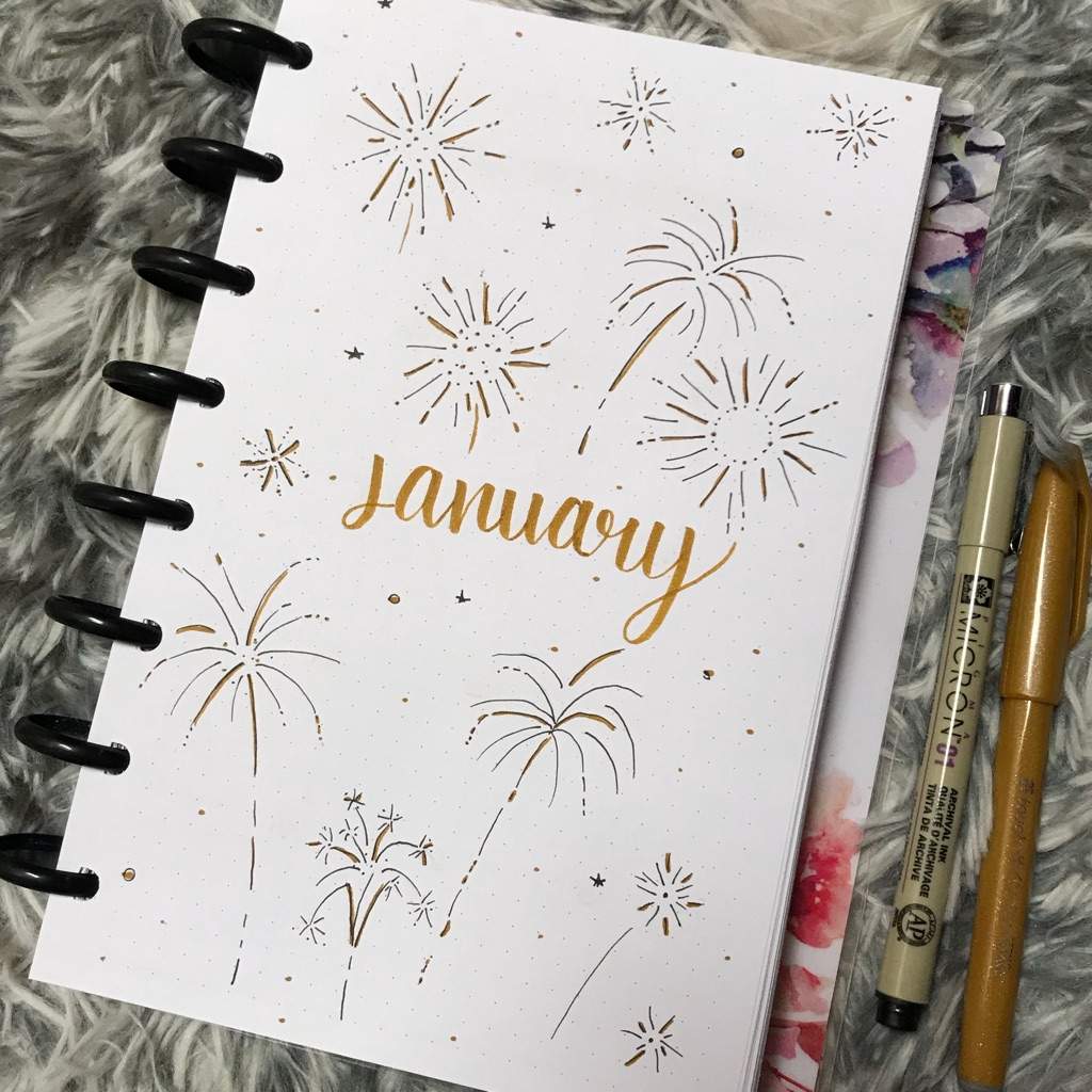 New Bullet Journal & January Set Up | Bullet Journal Amino