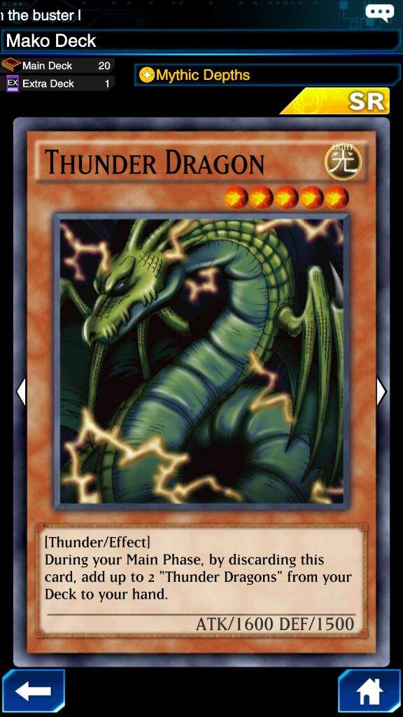 twin headed thunder dragon duel links