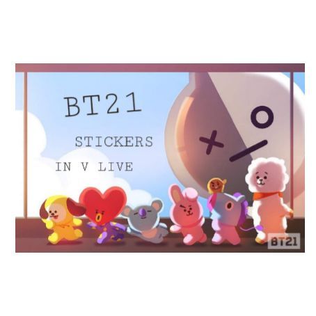 FREE BT21 STICKERS IN VLIVE | ARMY's Amino