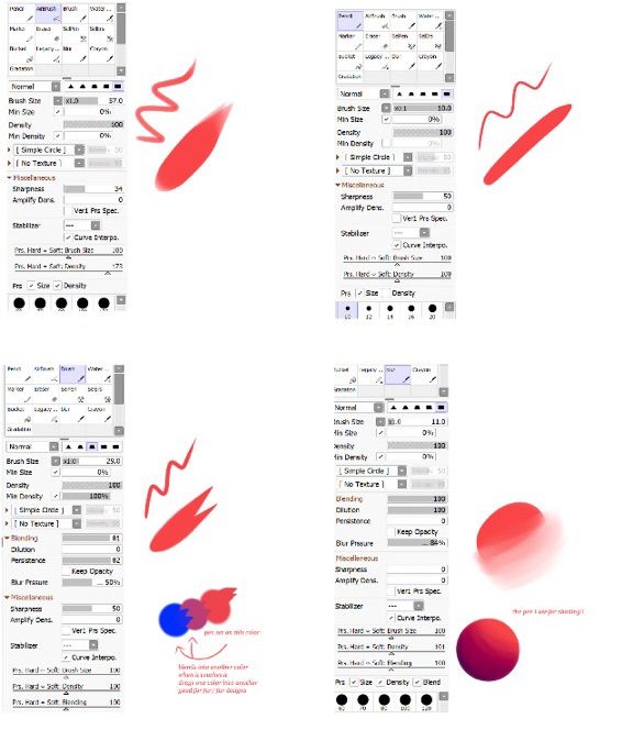 Sai V 2 Custom Brushes Sketch Books Amino