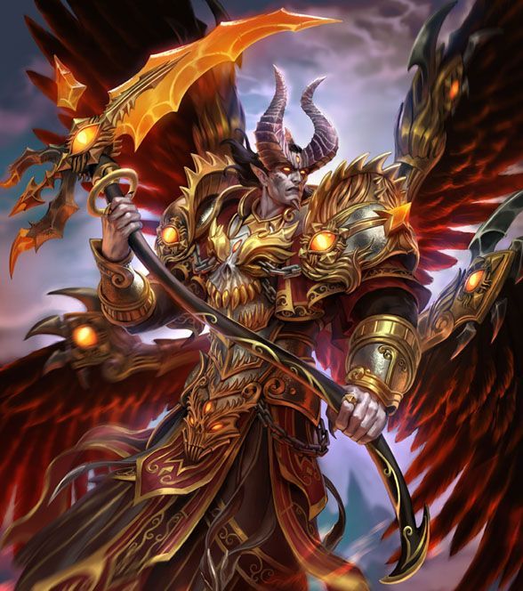 Demonic Thanatos (Archon Re-skin) | Smite Amino