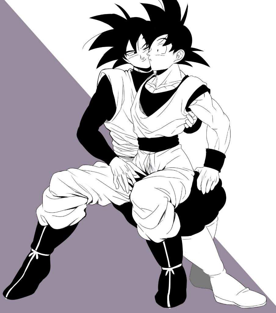Goku x Black.