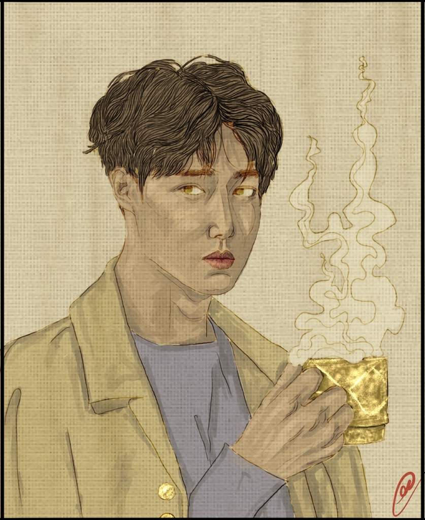 Suho Traditional Korean Painting Insp Drawing Kpop Fanart Amino