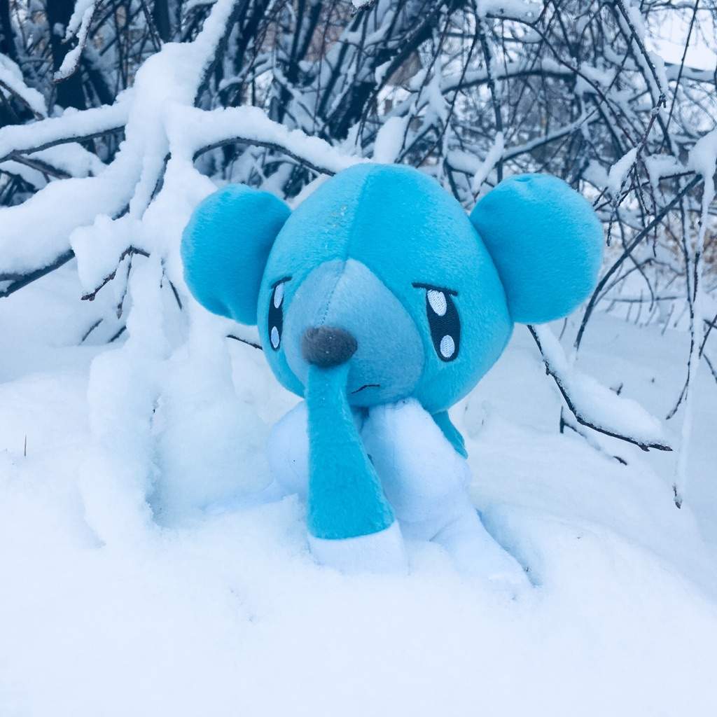 snowy pokemon plush