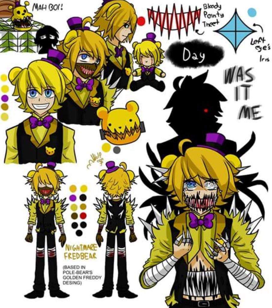 ((Human)) Nightmare Fredbear | Wiki | Human Five Nights At Freddy's Amino