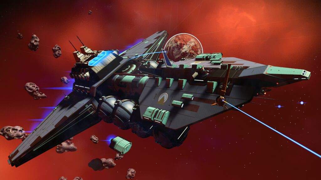 No mans sky leviathan frigate