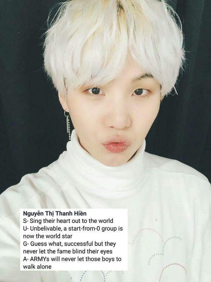 Black Hair Or White Hair Min Suga Amino