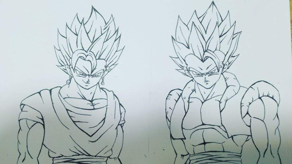 Vegetto Y Gogeta Dbs Proximamente En Dibujame Master Dibujarte Amino