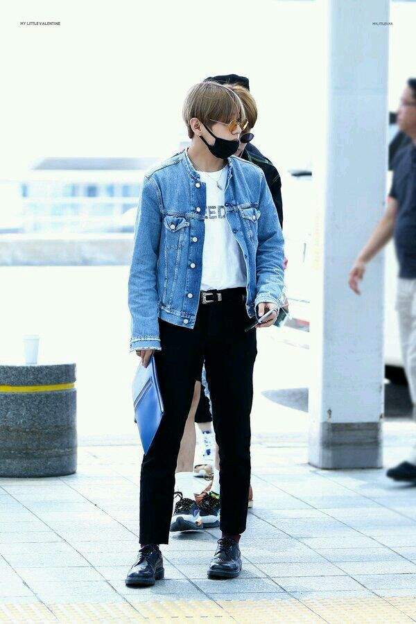 TOP 20 KIM TAE HYUNG AIRPORT FASHION | ARMY's Amino