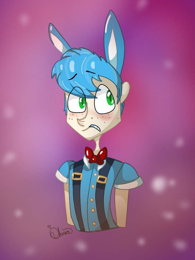 toy bonnie as a human