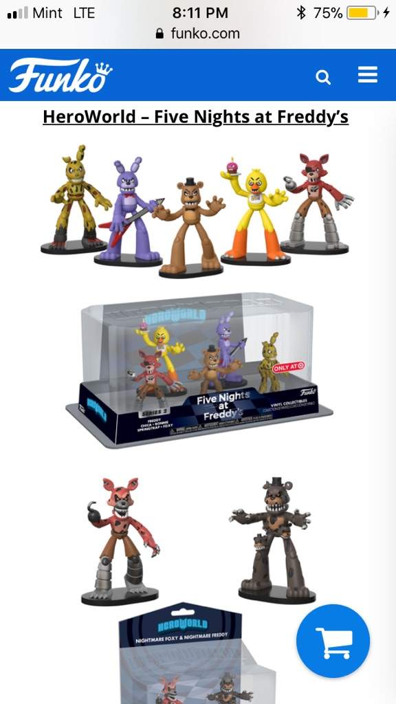 funko heroworld fnaf